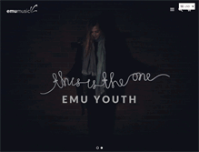 Tablet Screenshot of emumusic.com